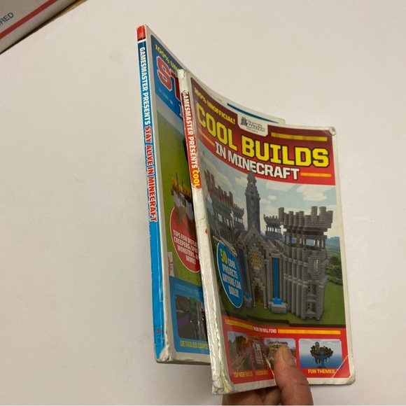 6 Minecraft Guide books Exploration Nether Redstone FARMING MINIGAMES - Picture 5 of 16